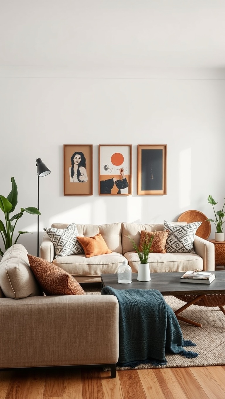 20 Ideas to Create Your Dream Minimalist Bohemian Living Room - 7. Vintage Finds: Incorporate Thrifted Decor