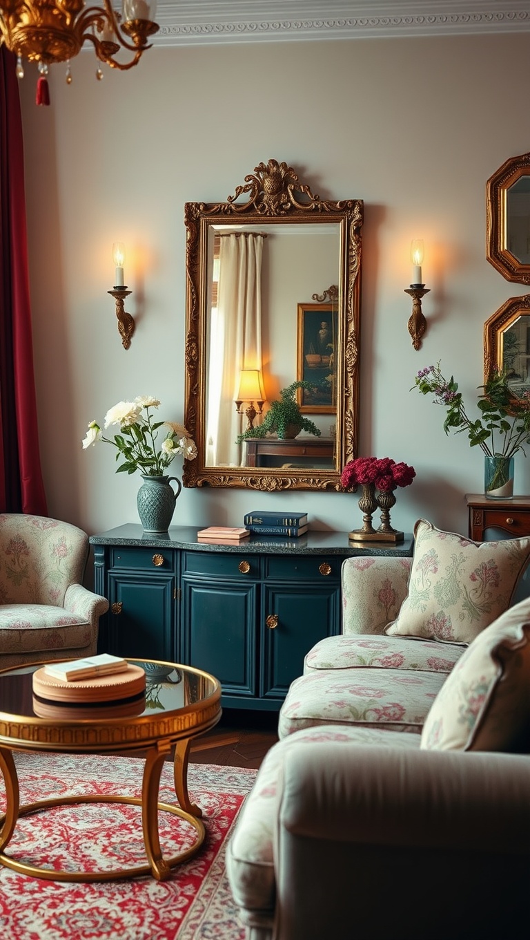 20 Whimsical Ideas for a Romantic Vintage Living Room