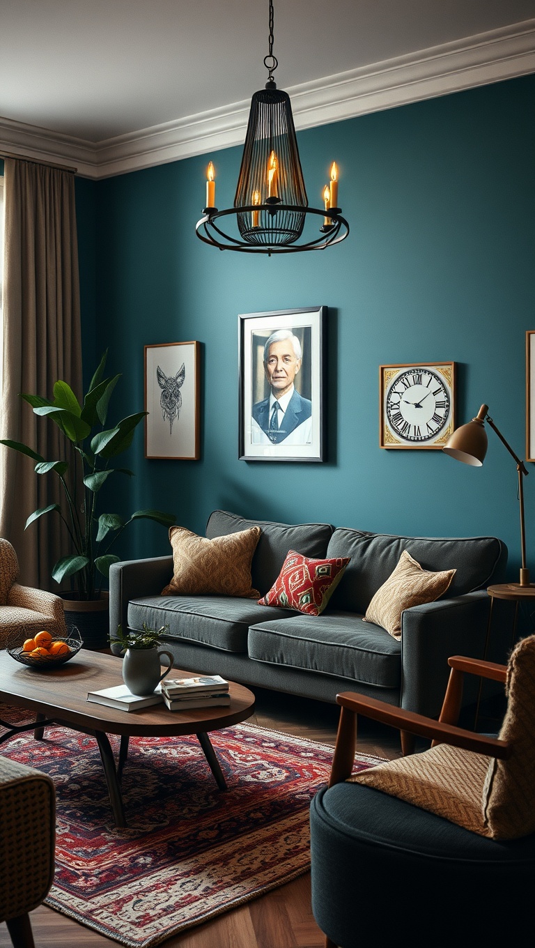 20 Chic Ideas for a Sophisticated Bohemian Living Room - 12. Create a Reading Nook