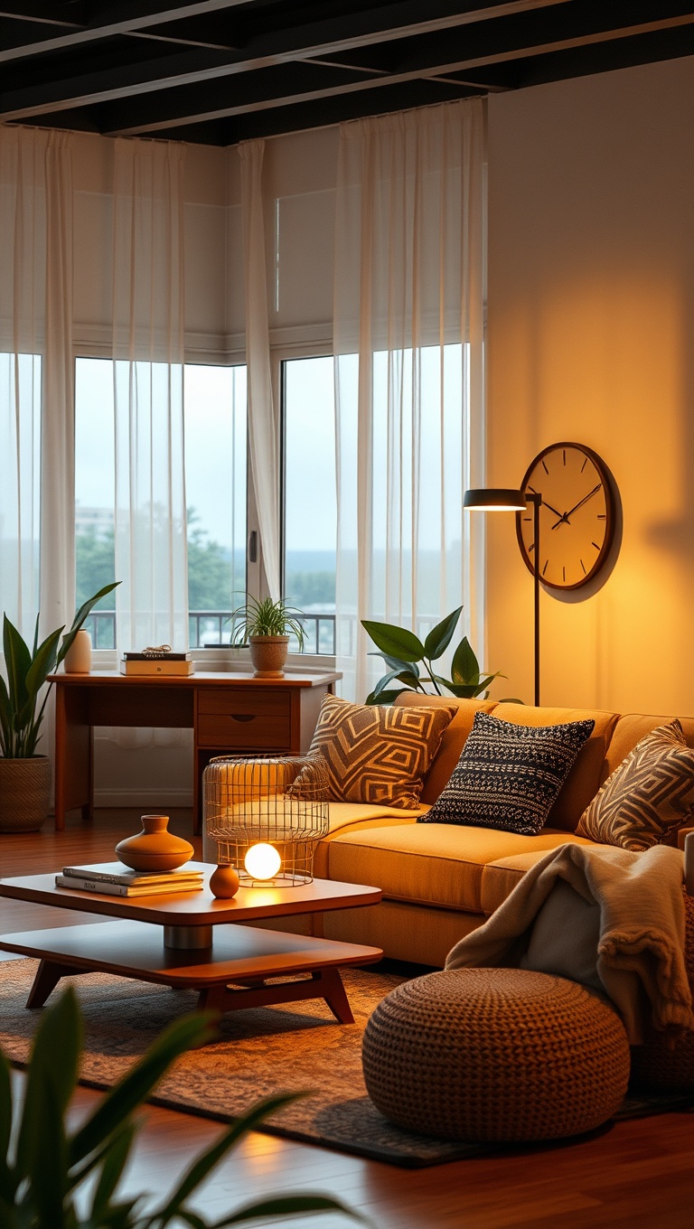 20 Fabulous Ideas for Sustainable Living Room Decor - 16. Solar-Powered Gadgets: Illuminate Sustainably