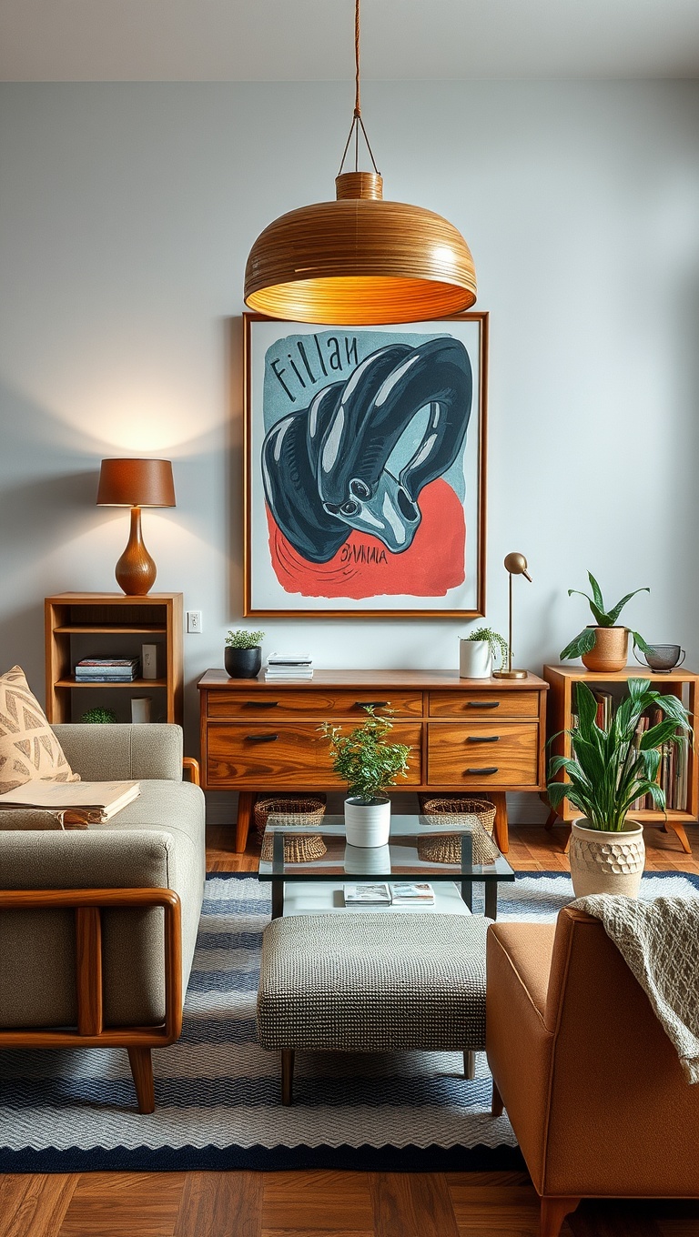 20 Fabulous Ideas for Sustainable Living Room Decor - 1. Upcycled Furniture: Give Old Pieces a New Life