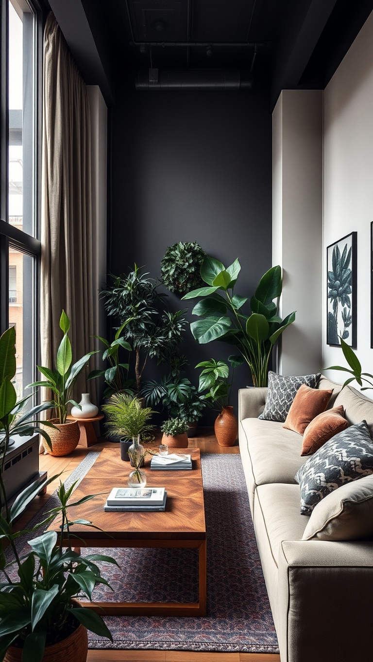20 Lush Ideas for Creating Your Urban Jungle Living Room - Choose the Right Plants for Your Space