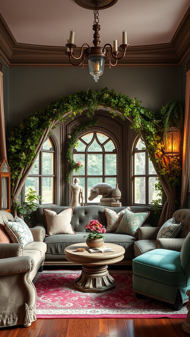 20 Enchanting Ideas for a Whimsical Fairy Tale Living Room - 6. Cozy Fairy Tale Reading Nooks