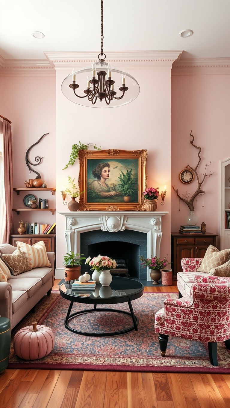 20 Enchanting Ideas for a Whimsical Fairy Tale Living Room - 14. Unique Statement Pieces